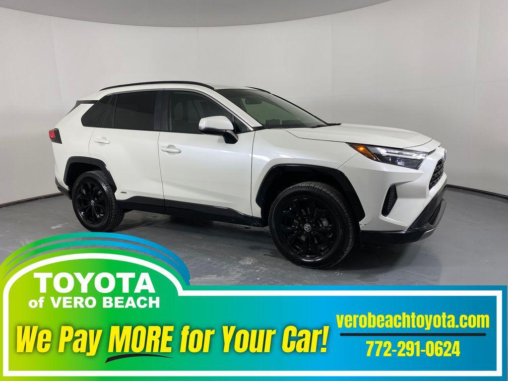 used 2022 Toyota RAV4 Hybrid car, priced at $24,998