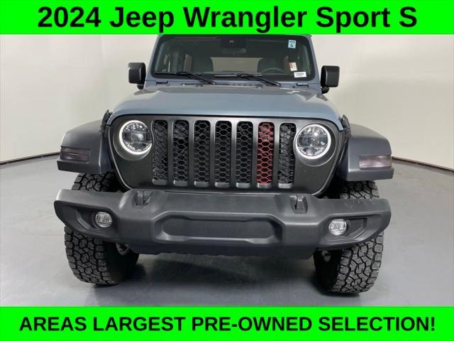 used 2024 Jeep Wrangler car, priced at $35,952