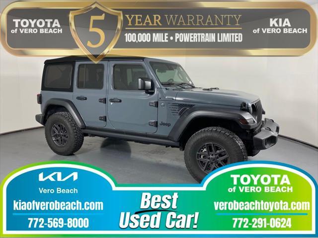 used 2024 Jeep Wrangler car, priced at $35,952