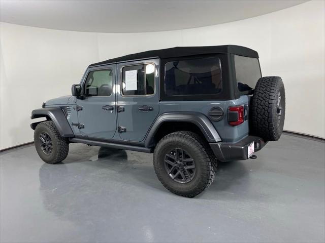 used 2024 Jeep Wrangler car, priced at $35,952