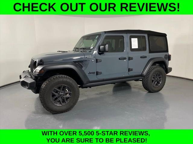 used 2024 Jeep Wrangler car, priced at $35,952