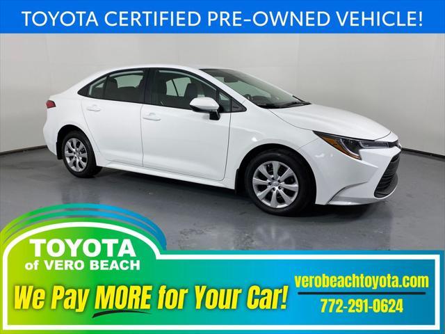 used 2025 Toyota Corolla car, priced at $23,376