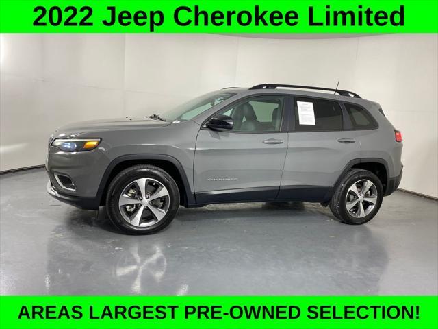 used 2022 Jeep Cherokee car, priced at $24,995