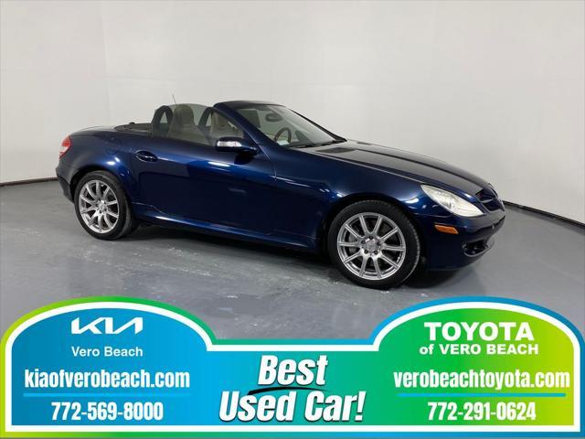 used 2006 Mercedes-Benz SLK-Class car, priced at $9,995
