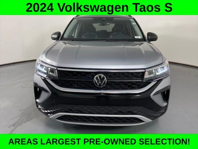 used 2024 Volkswagen Taos car, priced at $19,952