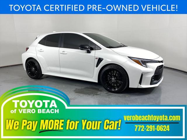 used 2024 Toyota GR Corolla car, priced at $37,998