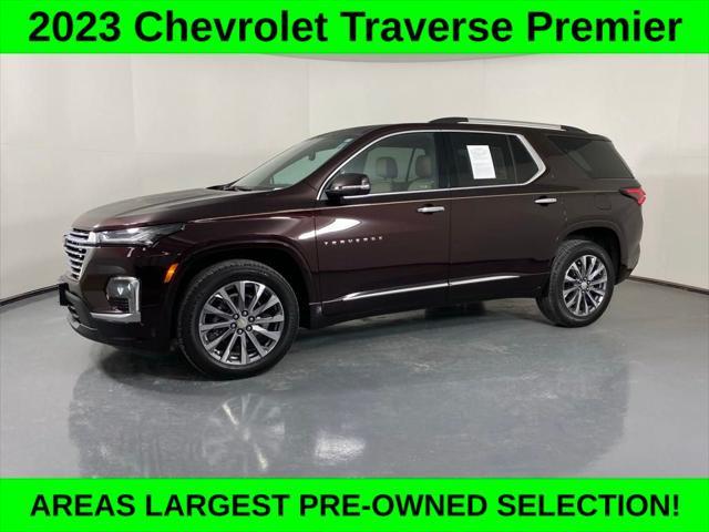 used 2023 Chevrolet Traverse car, priced at $35,687