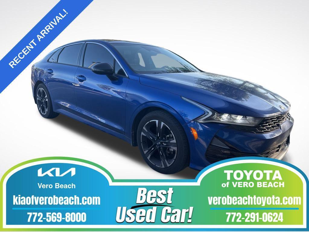 used 2021 Kia K5 car, priced at $17,998