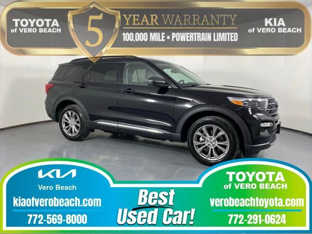 used 2021 Ford Explorer car, priced at $27,410