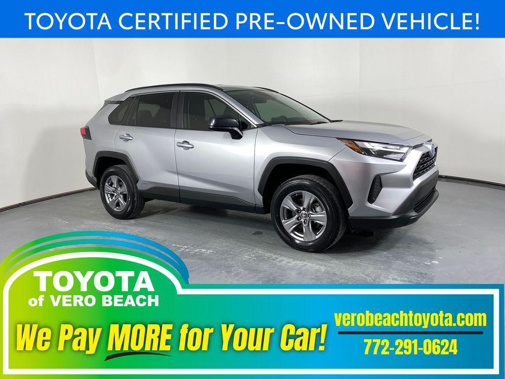 used 2023 Toyota RAV4 Hybrid car, priced at $27,798