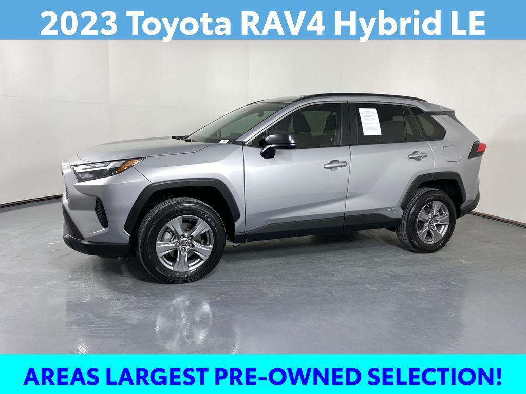 used 2023 Toyota RAV4 Hybrid car, priced at $27,798