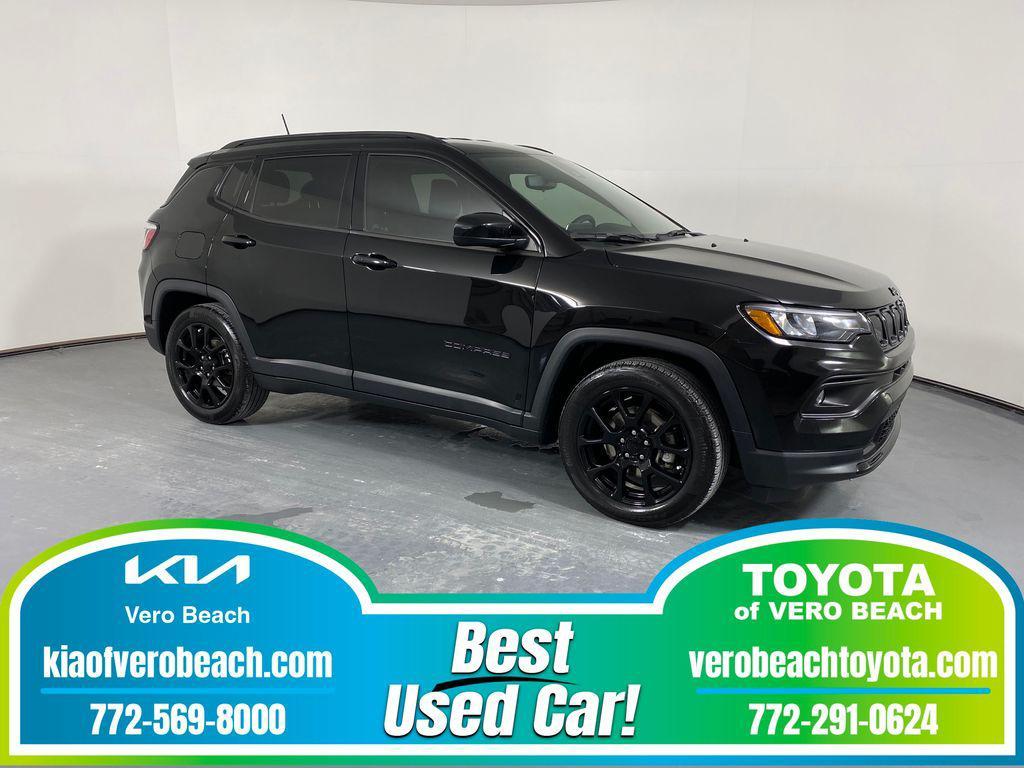 used 2022 Jeep Compass car, priced at $22,998
