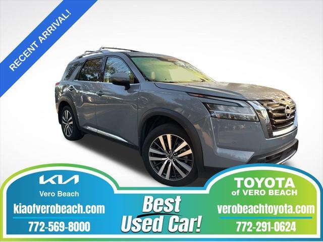 used 2022 Nissan Pathfinder car, priced at $34,995