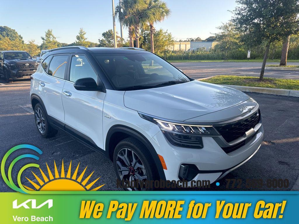 used 2022 Kia Seltos car, priced at $18,489