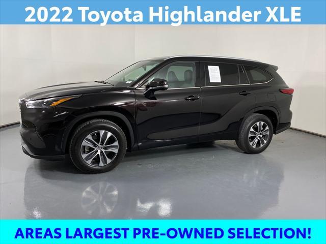 used 2022 Toyota Highlander car, priced at $32,989