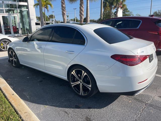 used 2022 Mercedes-Benz C-Class car, priced at $31,998