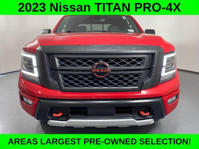 used 2023 Nissan Titan car, priced at $35,328