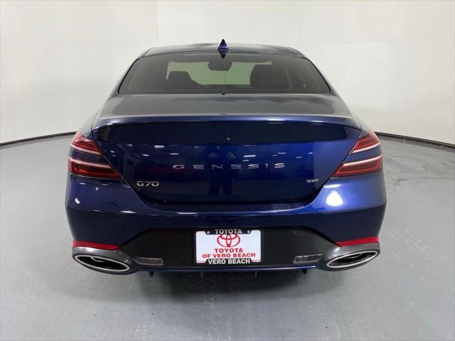 used 2022 Genesis G70 car, priced at $31,988