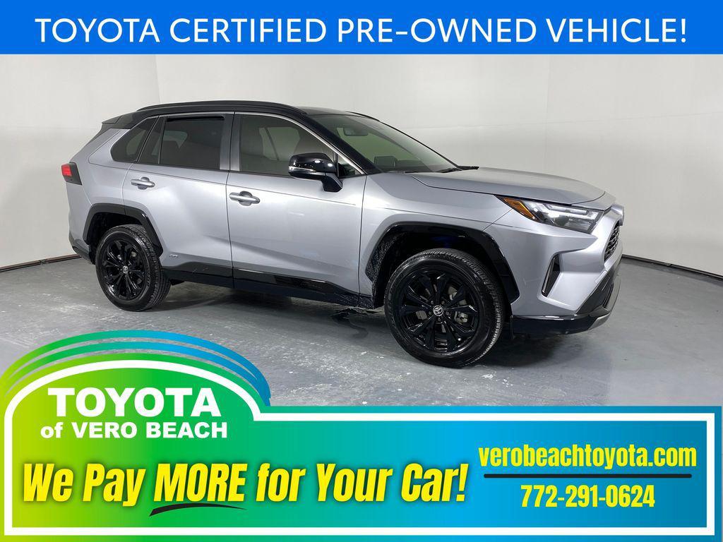 used 2025 Toyota RAV4 Hybrid car, priced at $40,298
