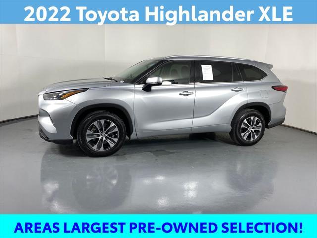 used 2022 Toyota Highlander car, priced at $33,596