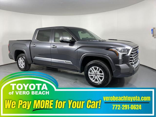 used 2024 Toyota Tundra Hybrid car, priced at $64,988