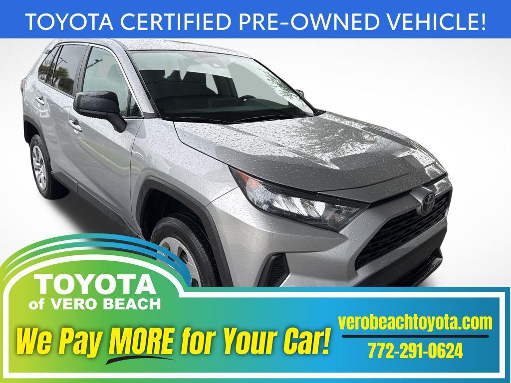 used 2022 Toyota RAV4 car, priced at $25,448