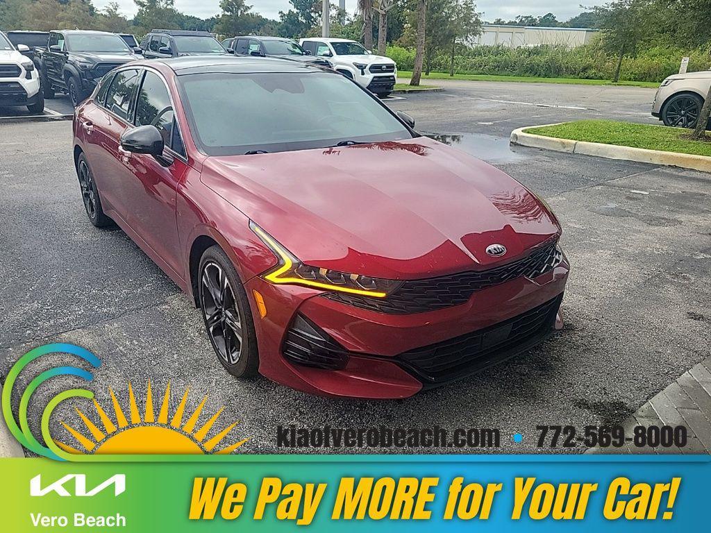 used 2021 Kia K5 car, priced at $17,950