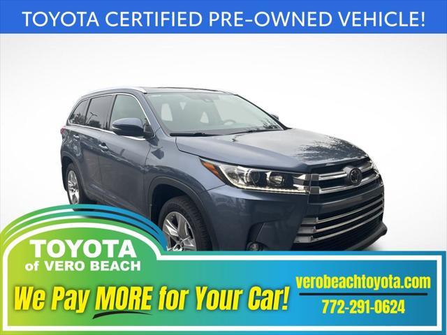 used 2019 Toyota Highlander car, priced at $29,893