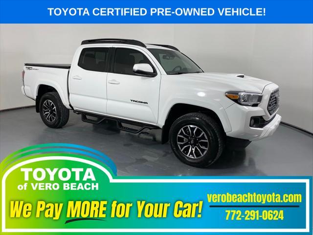 used 2022 Toyota Tacoma car, priced at $34,203