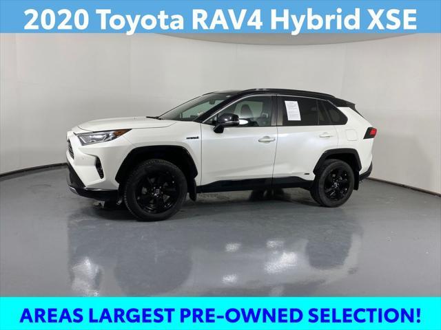 used 2020 Toyota RAV4 Hybrid car, priced at $23,976