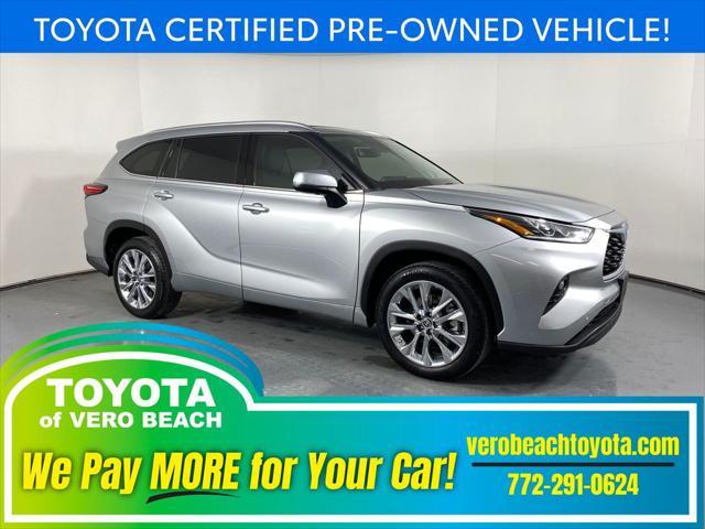 used 2023 Toyota Highlander Hybrid car, priced at $44,655