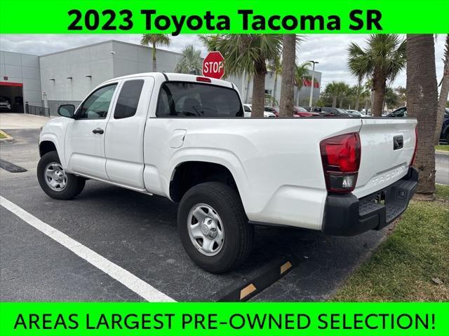 used 2023 Toyota Tacoma car, priced at $26,998