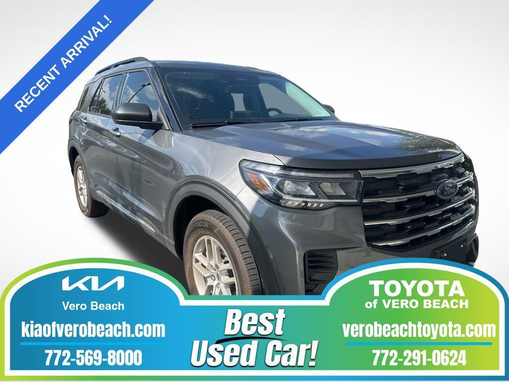used 2025 Ford Explorer car, priced at $36,998