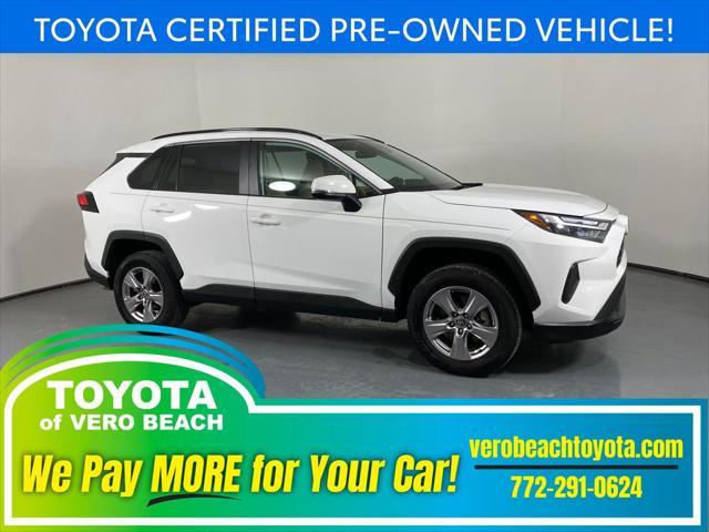 used 2022 Toyota RAV4 car, priced at $27,989
