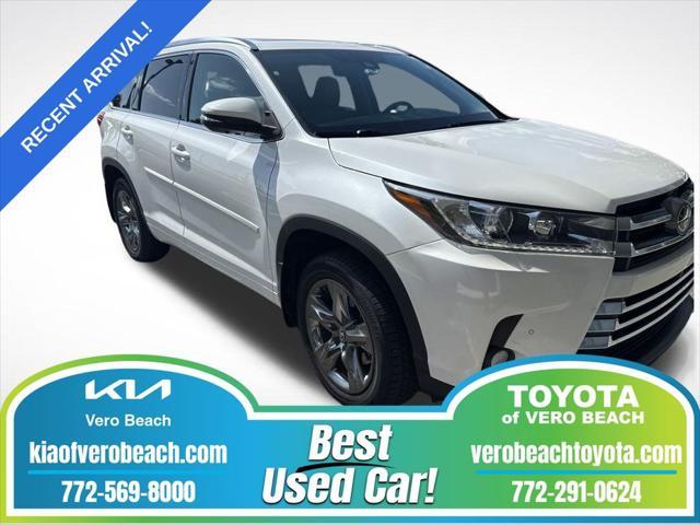 used 2017 Toyota Highlander car, priced at $21,998