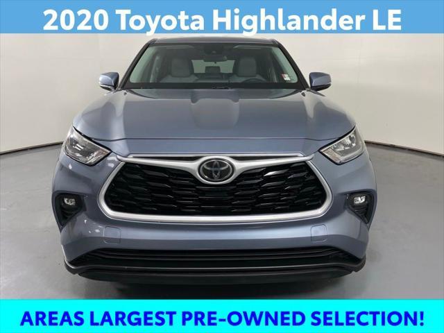 used 2020 Toyota Highlander car, priced at $24,897