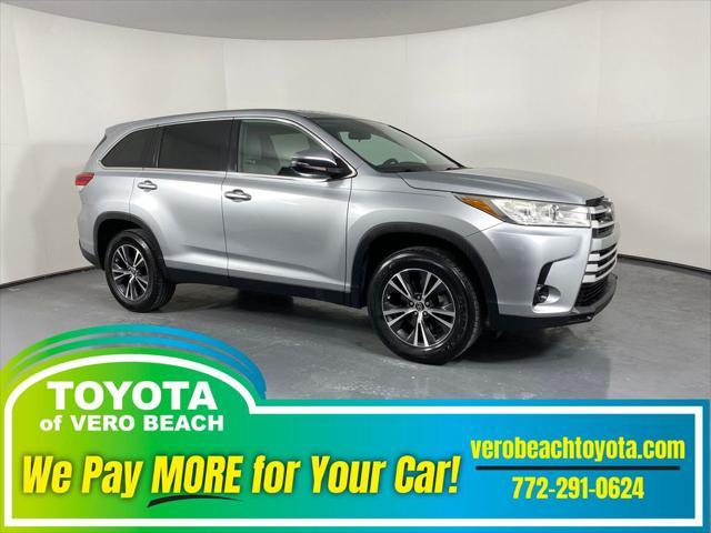 used 2019 Toyota Highlander car, priced at $20,998