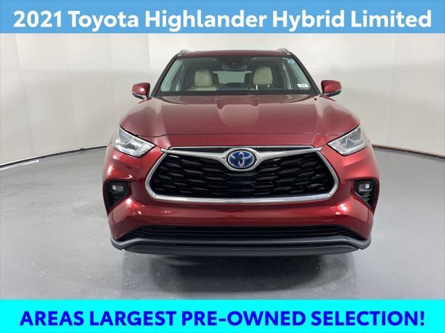 used 2021 Toyota Highlander Hybrid car, priced at $35,892