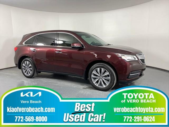 used 2016 Acura MDX car, priced at $18,499