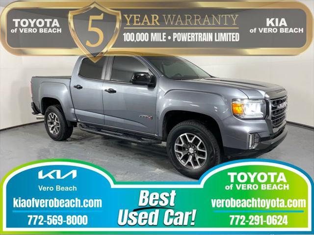 used 2021 GMC Canyon car, priced at $32,957