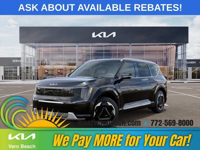 new 2024 Kia EV9 car, priced at $74,598