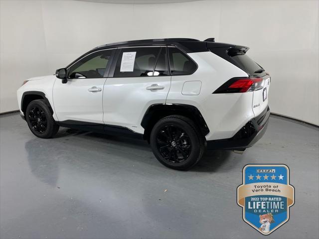 used 2023 Toyota RAV4 Hybrid car, priced at $38,998