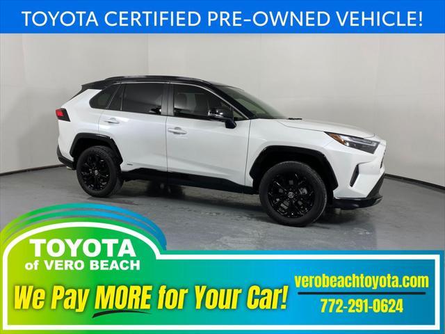 used 2023 Toyota RAV4 Hybrid car, priced at $37,989