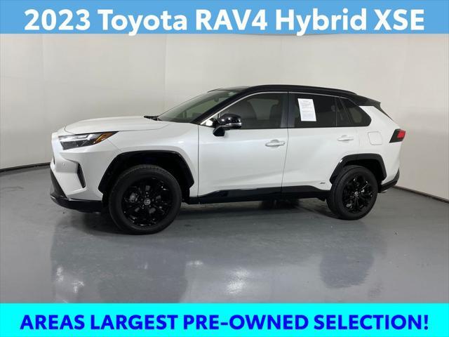 used 2023 Toyota RAV4 Hybrid car, priced at $38,998