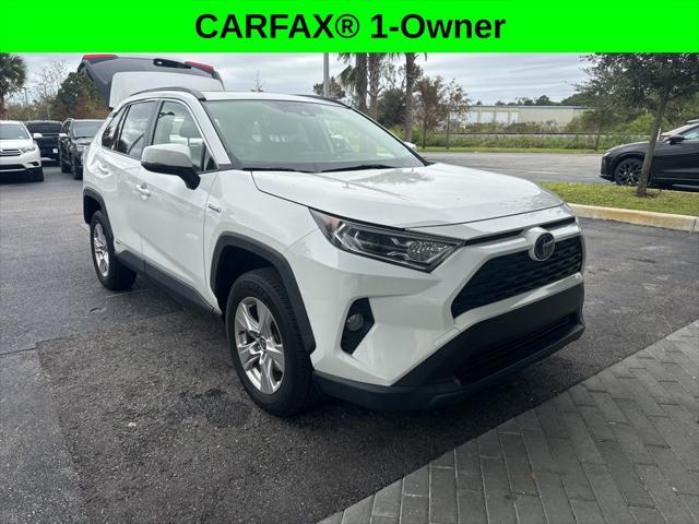 used 2020 Toyota RAV4 Hybrid car, priced at $27,594