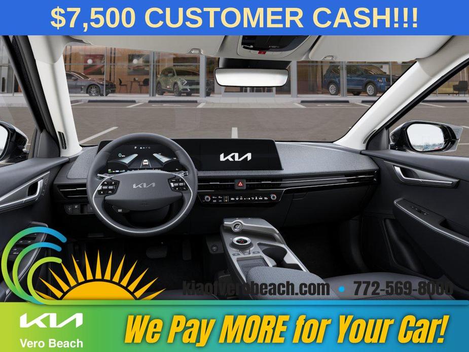 new 2024 Kia EV6 car, priced at $37,055