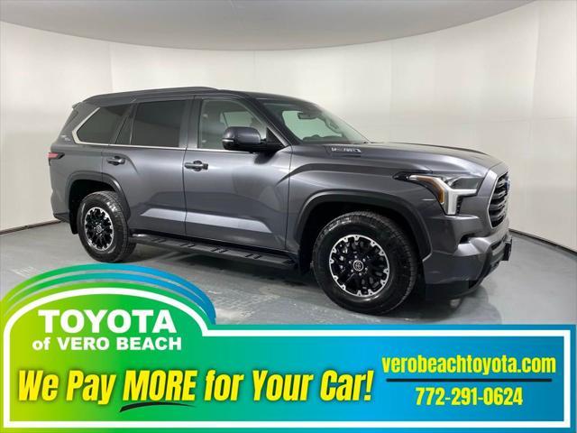 used 2024 Toyota Sequoia car, priced at $71,197