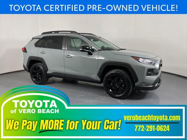 used 2021 Toyota RAV4 car, priced at $34,995