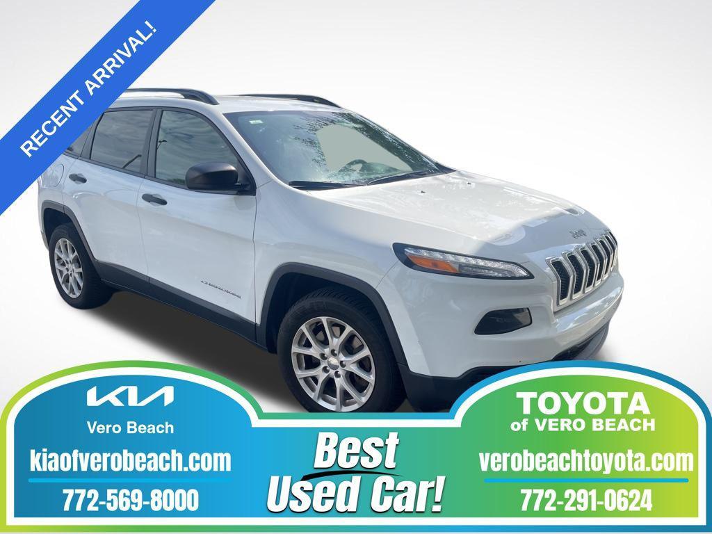 used 2017 Jeep Cherokee car, priced at $11,498