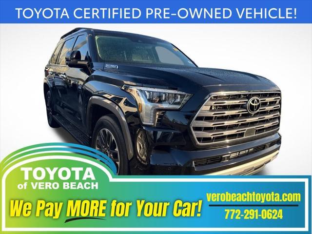 used 2024 Toyota Sequoia car, priced at $74,998